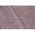 Worsted wool mulberry silk and linen blended fabric